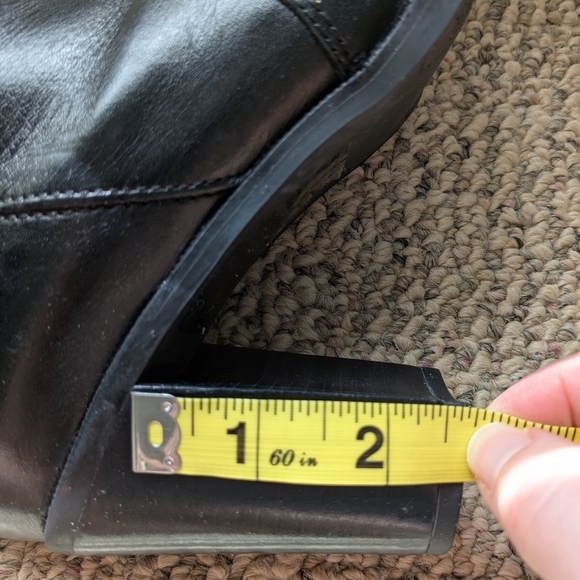 Franco Sarto Knee-High Black Boots - Picture 8 of 8